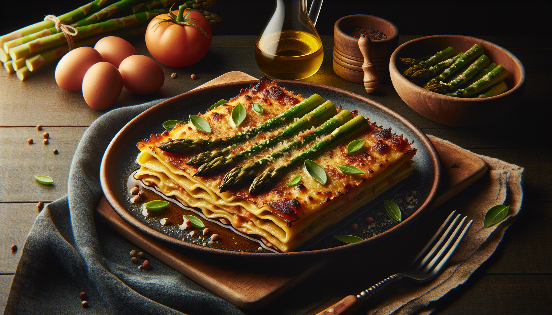 lasagnette con asparagi